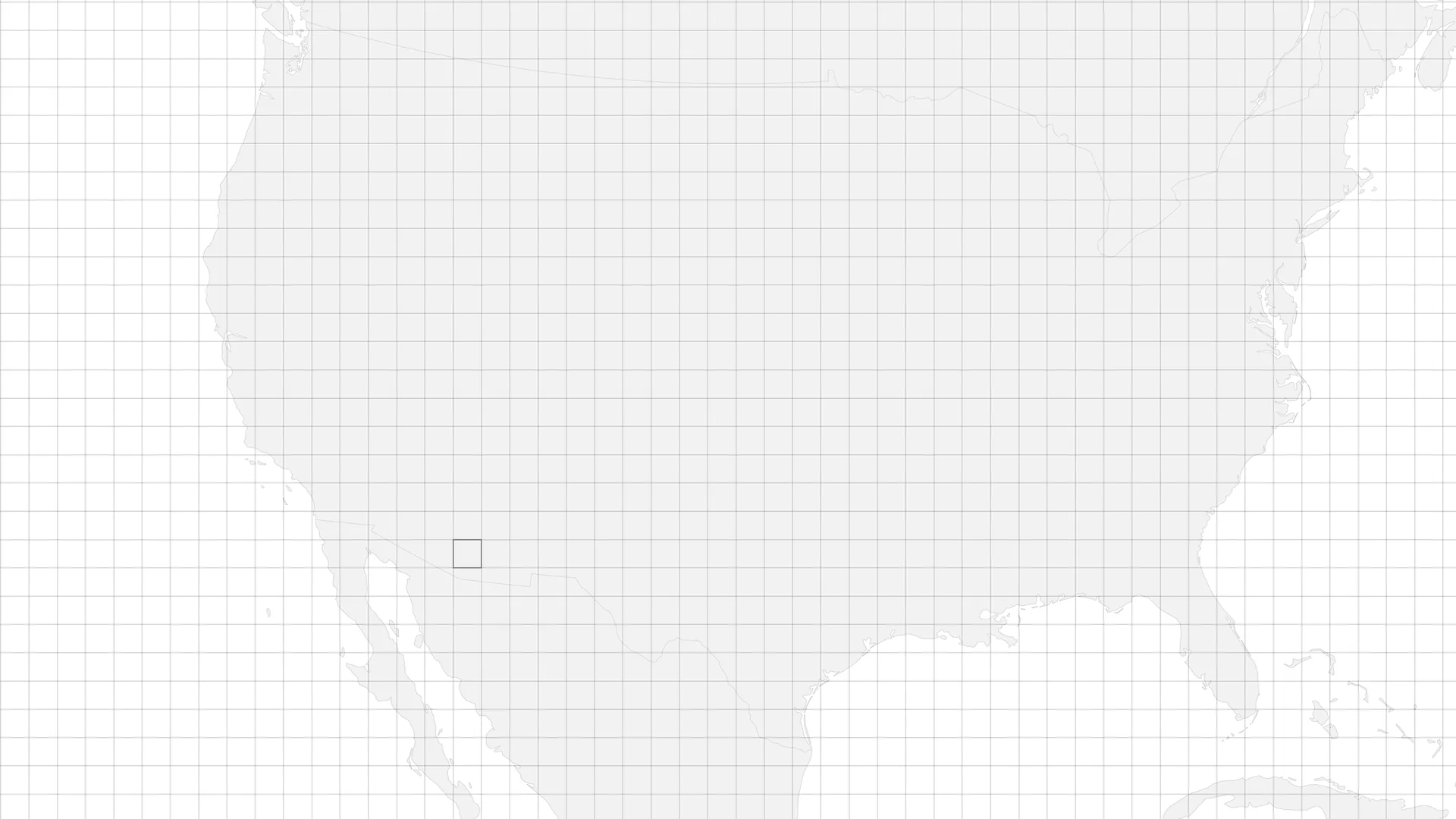 The regional equal-area lattice over the United States